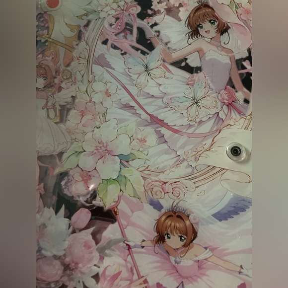 Cardcaptor Sakura Angel Blossom Edition Interactive Floating Charm A5 Journal - Picture 5 of 6